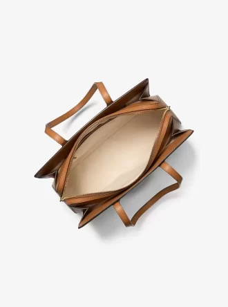 Laila Medium Signature Logo Tote Bag Laila Medium Signature Logo Tote Bag