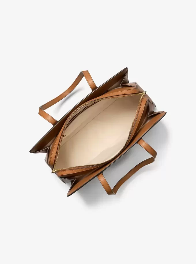 Laila Medium Signature Logo Tote Bag Laila Medium Signature Logo Tote Bag