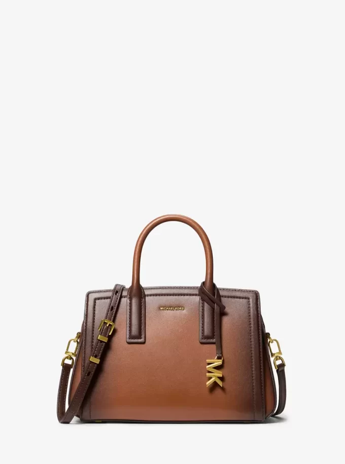 Laila Small Burnished Leather Satchel Laila Small Burnished Leather Satchel