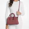 Laila Small Signature Logo Satchel