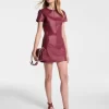 Leather Mini Dress Leather Mini Dress