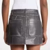 Leather Mini Skirt
