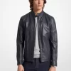 Leather Racer Jacket Leather Racer Jacket