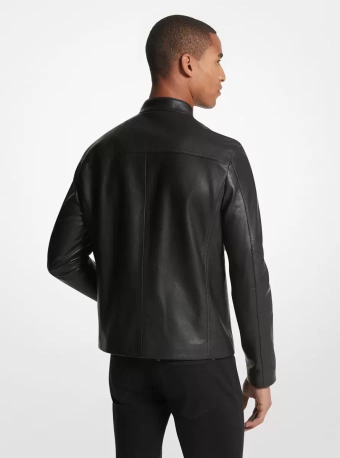 Leather Racer Jacket Leather Racer Jacket
