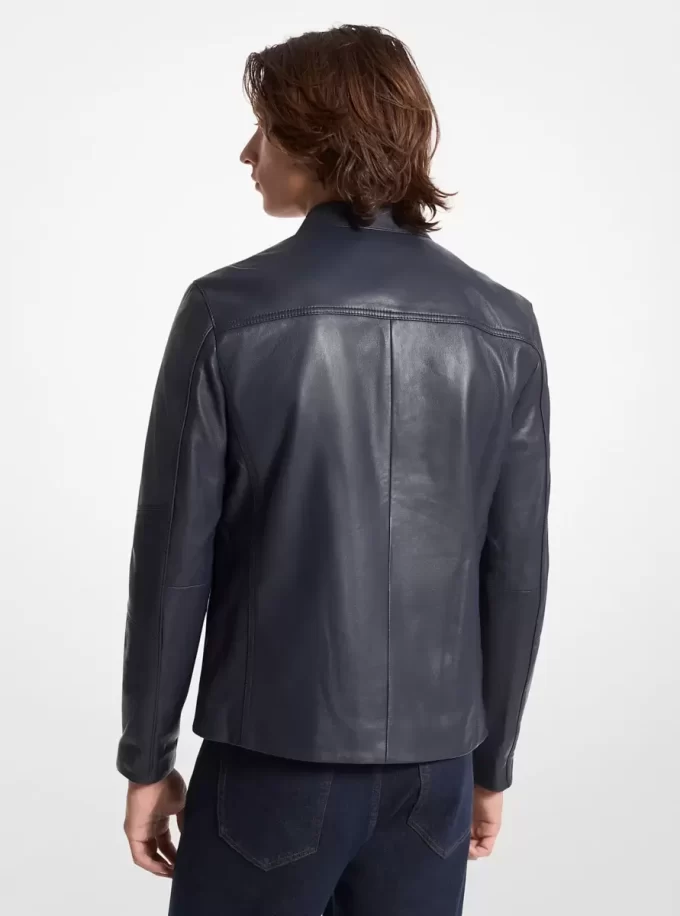 Leather Racer Jacket Leather Racer Jacket