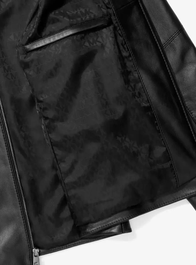 Leather Racer Jacket Leather Racer Jacket