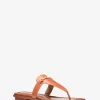 Lena Leather T-Strap Sandal