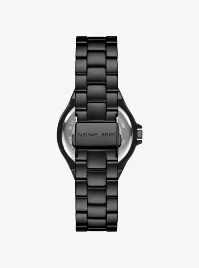 Lennox Pavé Black-Tone Watch Lennox Pavé Black-Tone Watch