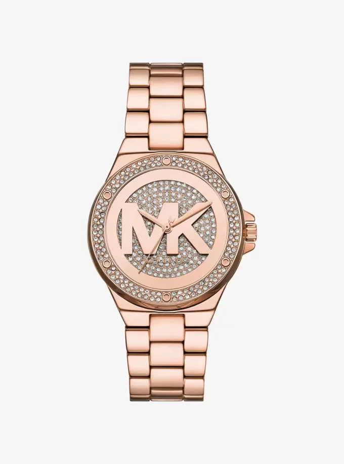 Lennox Pavé Rose Gold-Tone Watch Lennox Pavé Rose Gold-Tone Watch