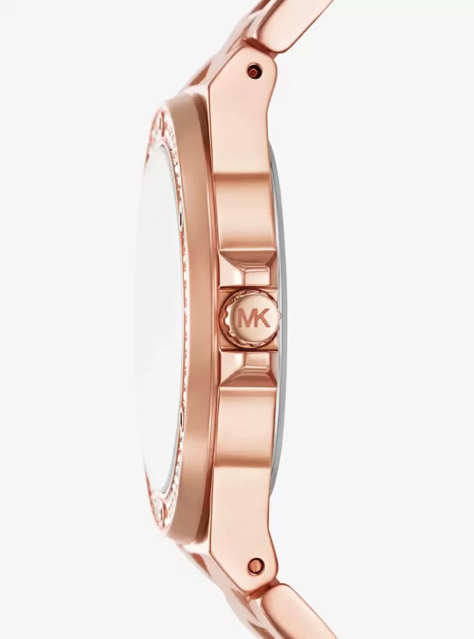Lennox Pavé Rose Gold-Tone Watch Lennox Pavé Rose Gold-Tone Watch