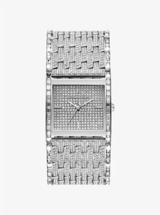 Limited-Edition Georgie Pavé Silver-Tone Watch Limited-Edition Georgie Pavé Silver-Tone Watch