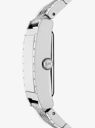 Limited-Edition Georgie Pavé Silver-Tone Watch Limited-Edition Georgie Pavé Silver-Tone Watch