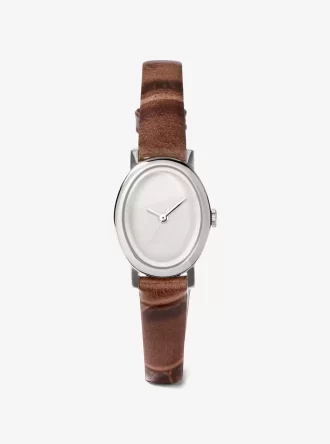 Limited-Edition Petite Maude Silver-Tone and Crocodile Embossed Leather Watch Limited-Edition Petite Maude Silver-Tone and Crocodile Embossed Leather Watch