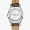 Limited-Edition Petite Maude Silver-Tone and Crocodile Embossed Leather Watch Limited-Edition Petite Maude Silver-Tone and Crocodile Embossed Leather Watch