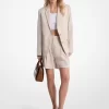 Linen and Cotton Twill Blazer Linen and Cotton Twill Blazer