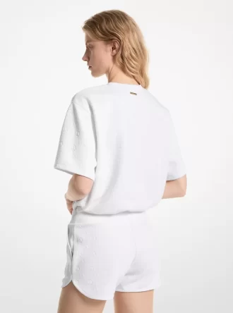 Logo Jacquard Knit Shorts