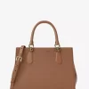 Marilyn Medium Saffiano Leather Satchel