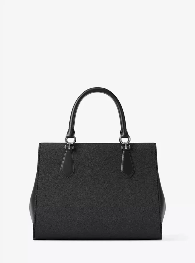 Marilyn Medium Saffiano Leather Satchel