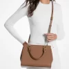 Marilyn Medium Saffiano Leather Satchel