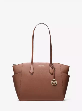 Marilyn Medium Saffiano Leather Tote Bag