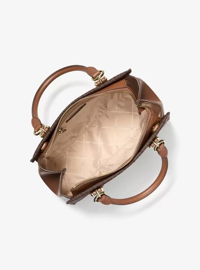 Marilyn Medium Signature Logo Convertible Satchel