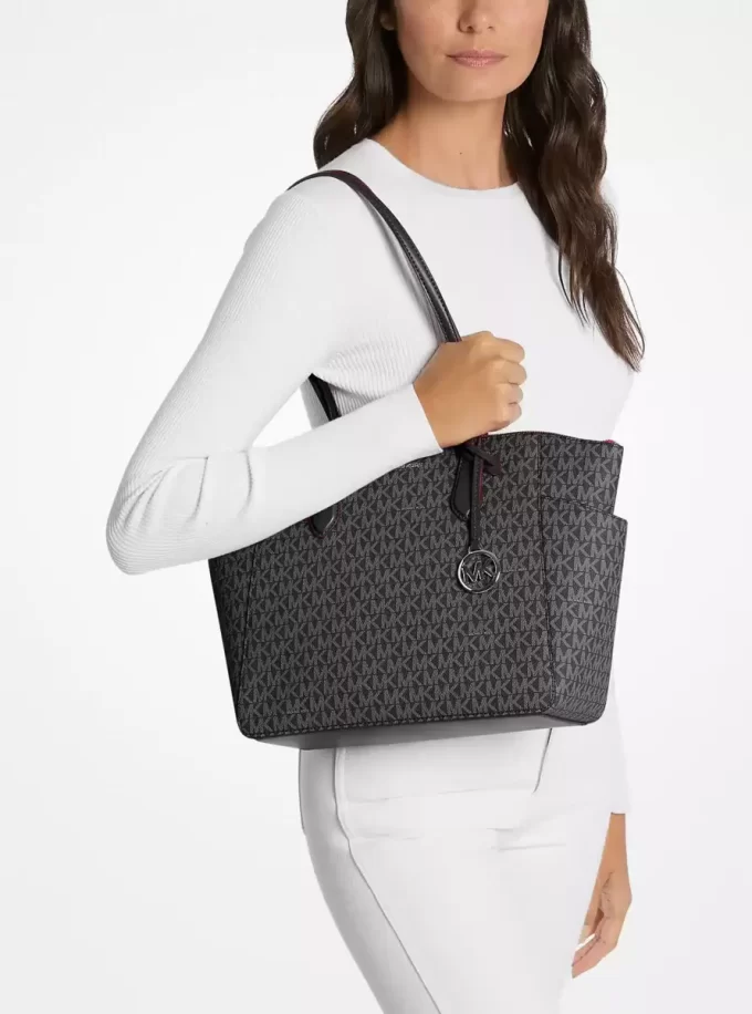 Marilyn Medium Signature Logo Tote Bag