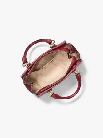 Marilyn Small Signature Logo Messenger Bag