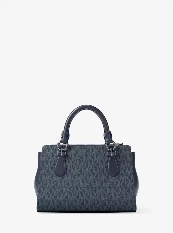 Marilyn Small Signature Logo Messenger Bag