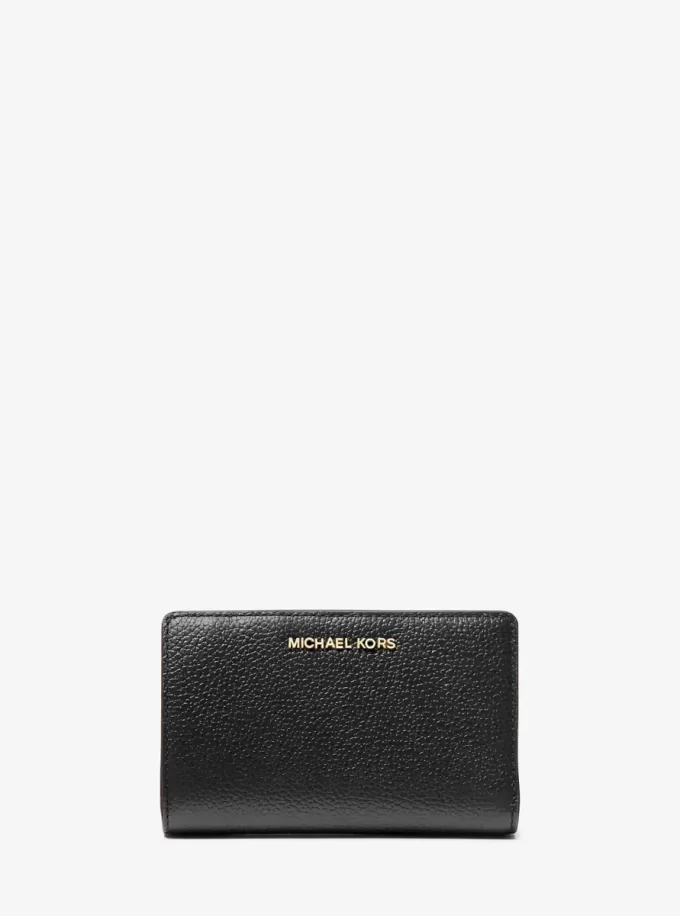 Medium Pebbled Leather Wallet Medium Pebbled Leather Wallet