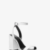 Merriam Leather Block Heel Sandal