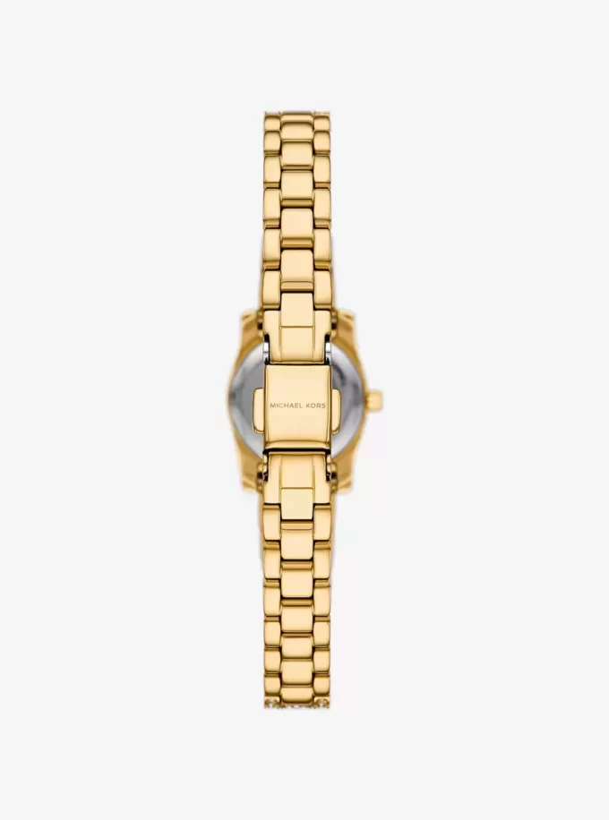 Micro Lexington Pavé Gold-Tone Watch Micro Lexington Pavé Gold-Tone Watch