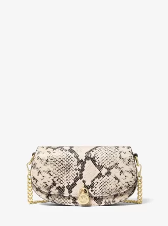 Mila Small Snake Embossed Crossbody Bag Mila Small Snake Embossed Crossbody Bag