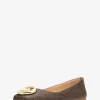 Milan Signature Logo Ballet Flat