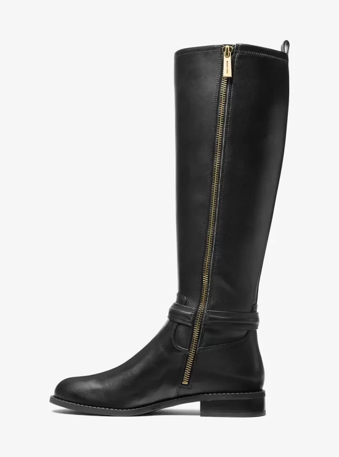Mindy Leather Wide Calf Boot Mindy Leather Wide Calf Boot