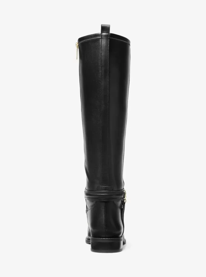 Mindy Leather Wide Calf Boot Mindy Leather Wide Calf Boot