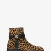 Mindy Leopard Print Calf Hair Boot
