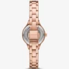 Mini Aspyn Pavé Rose Gold-Tone Watch Mini Aspyn Pavé Rose Gold-Tone Watch