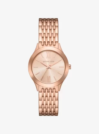 Mini Aspyn Rose Gold-Tone Watch