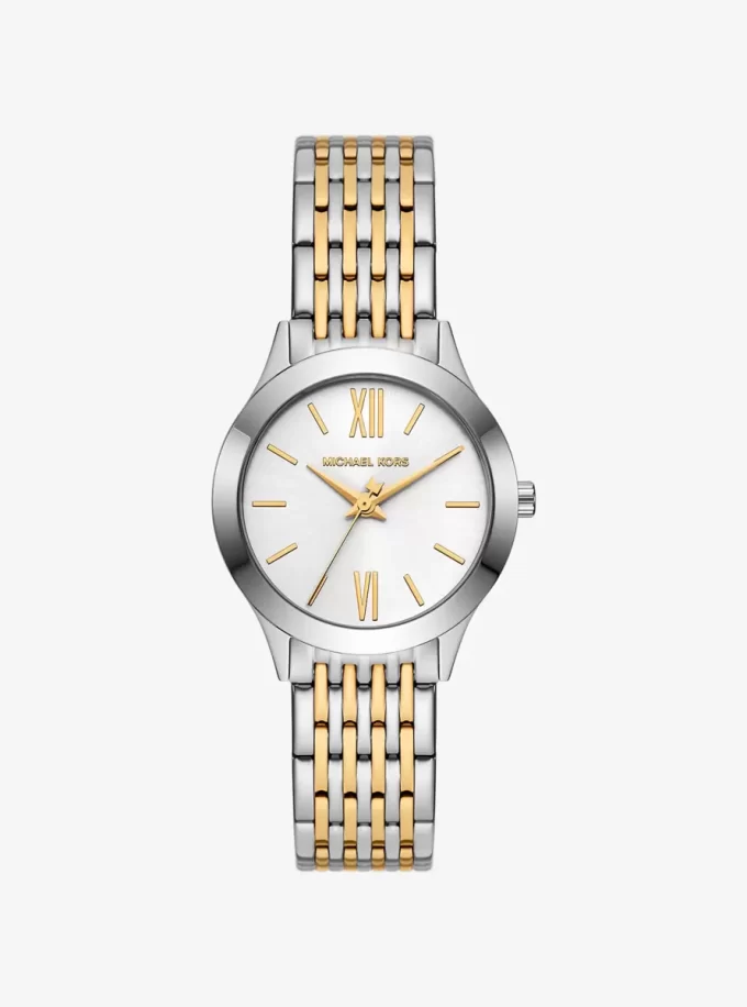 Mini Aspyn Two-Tone Watch