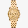 Mini Bryant Pavé Gold-Tone Watch