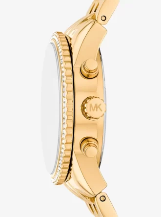 Mini Bryant Pavé Gold-Tone Watch Mini Bryant Pavé Gold-Tone Watch