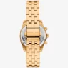 Mini Bryant Pavé Gold-Tone Watch