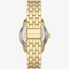 Mini Bryant Pavé Logo Gold-Tone Watch Mini Bryant Pavé Logo Gold-Tone Watch