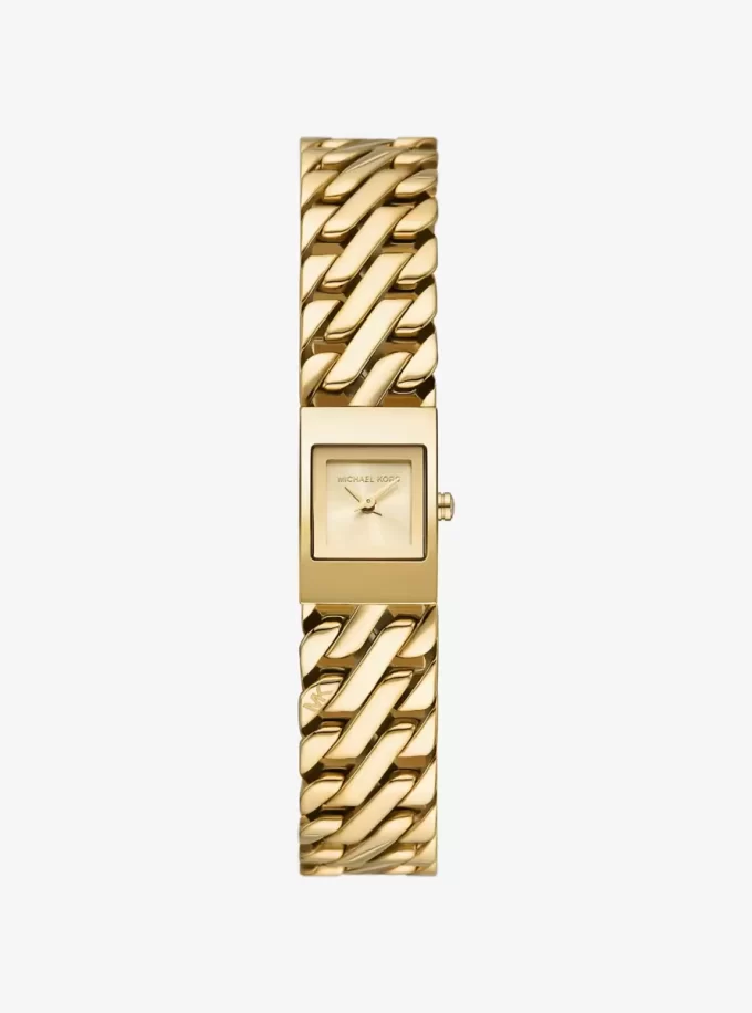Mini Darrington Gold-Tone Chain-Link Watch Mini Darrington Gold-Tone Chain-Link Watch