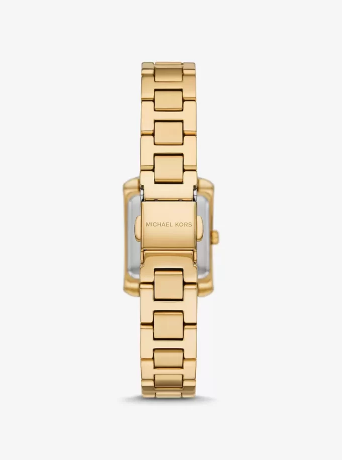 Mini Emery Pavé Gold-Tone Watch Mini Emery Pavé Gold-Tone Watch