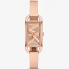 Mini Empire Pavé Rose Gold-Tone Bangle Watch Mini Empire Pavé Rose Gold-Tone Bangle Watch