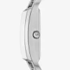 Mini Empire Pavé Silver-Tone Bangle Watch Mini Empire Pavé Silver-Tone Bangle Watch