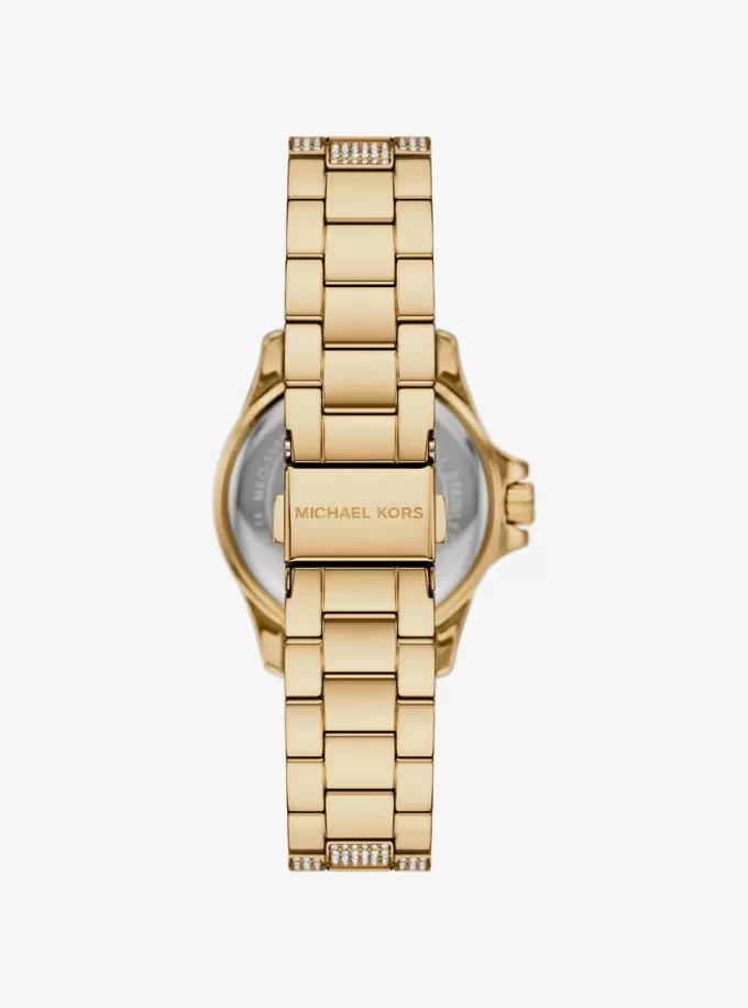 Mini Everest Pavé Gold-Tone Watch Mini Everest Pavé Gold-Tone Watch