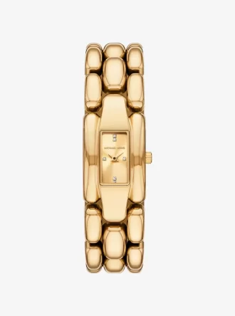 Mini Hally Pavé Gold-Tone Watch Mini Hally Pavé Gold-Tone Watch
