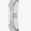 Mini Hally Pavé Silver-Tone Watch